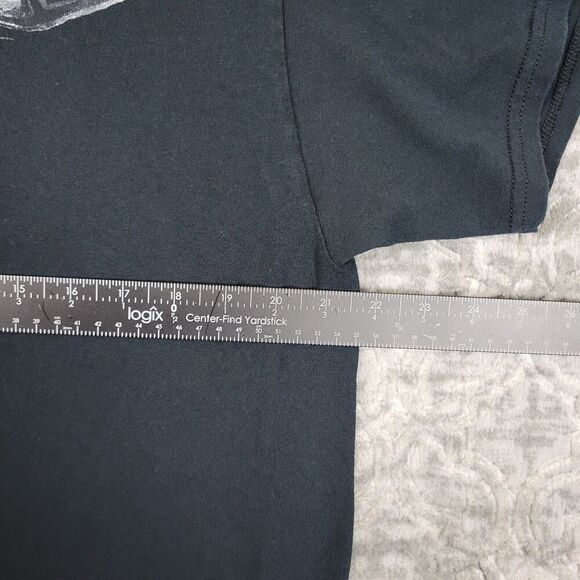 Montana Moose Shirt Men''s Large Black Outdoor Graphic Print Hipster Glasses - Picture 4 of 8